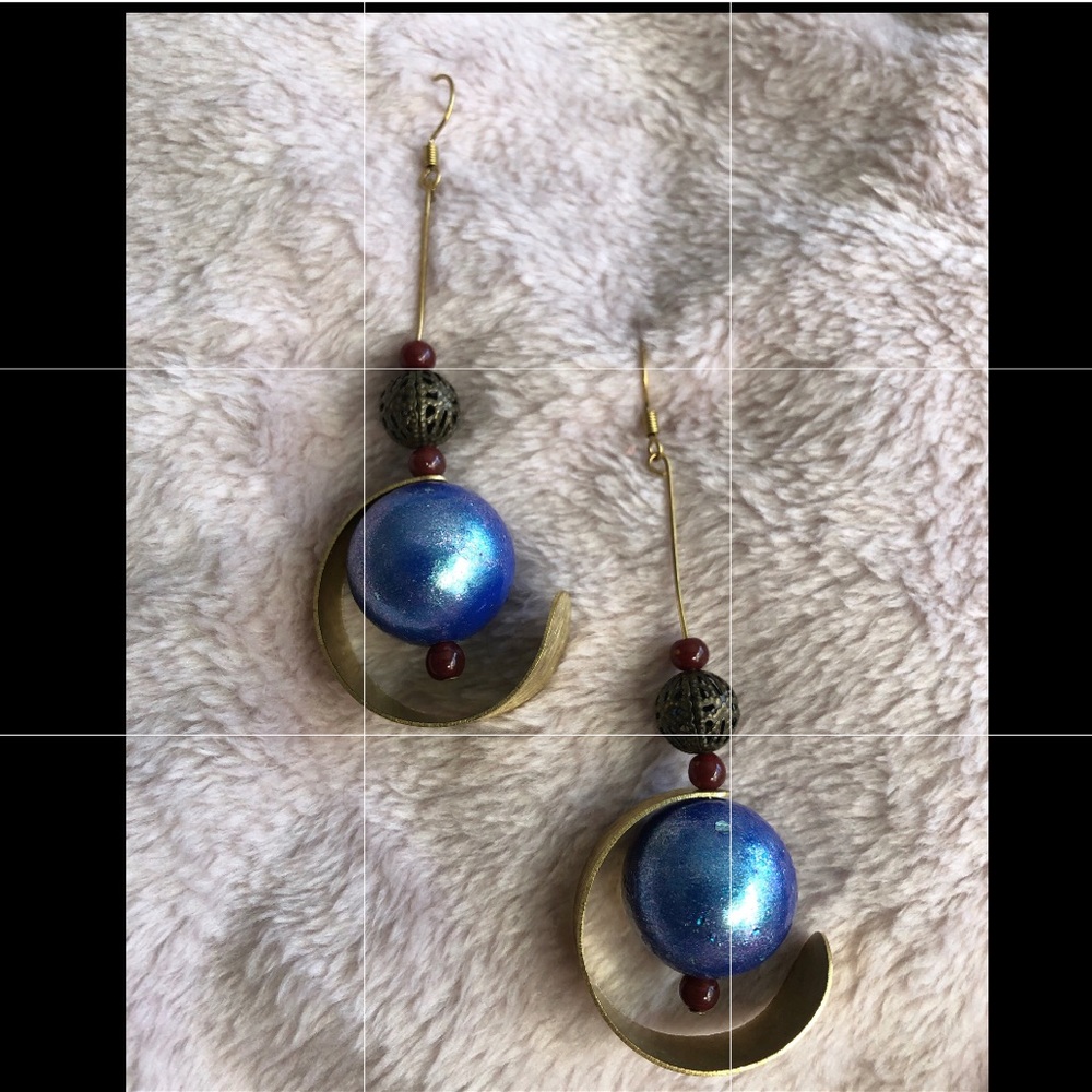 Mystical handmade earrings!